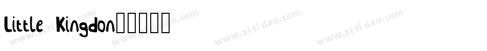 Little Kingdon字体转换